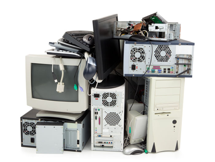 Electronics recycling photo