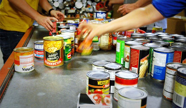 Sorting canned goods