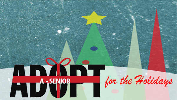 Adopt-A-Senior for the Holidays logo