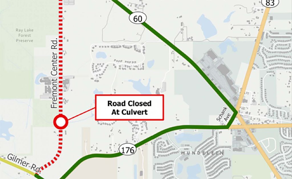 Fremont Center Road to Close for Culvert Replacement
