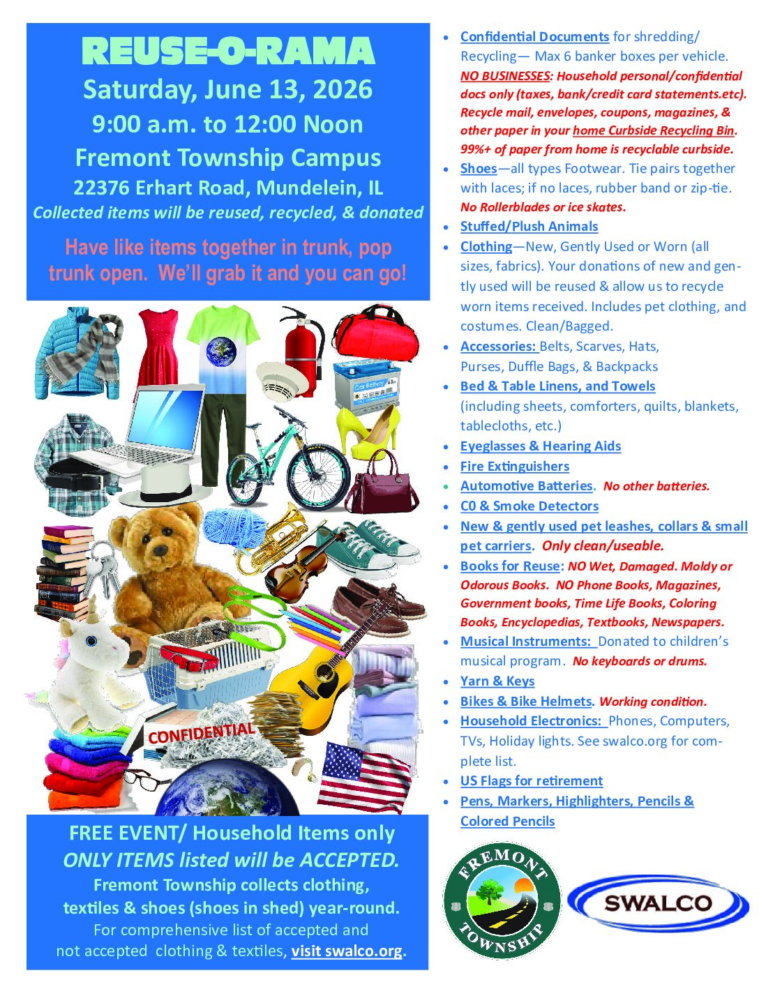 2026 Reuse-O-Rama